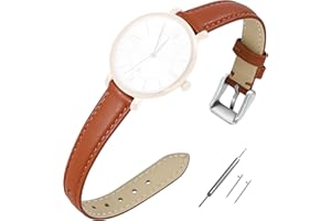 EACHE Top Grain Watch Straps for women ladies Leather Watch Strap Sweatproof 12mm 14mm 16mm 18mm 20mm
