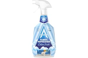 Astonish Fabric Refresher Spray for Freshening Clothes, Curtains, Carpets and Fabrics, Cotton Fresh Scent, 750ml, Blue