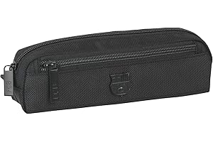 SAFTA Astuccio F.C. Barcelona Premium Ufficiale, Scolastico, Con Taschino