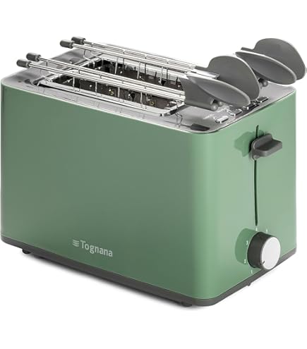 Tostapane Ariete Moderna - Per 2 Fette, 6 Livelli Doratura, Funzione Scongelamento, Nero