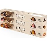 Sirius Premium Flavored Capsule Coffee Set of 3 (Caramel-Chocolate-Nut)