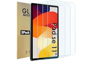 Bigqin 3 Lot Verre Trempé Compatible avec Xiaomi Redmi Pad SE 11" 2023, Protection Écran Anti-Rayures, Film de Protection écran, HD Transparent, 9H Dureté
