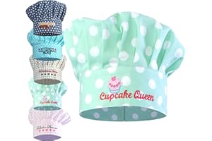 ‎EMILY´S CHECK Emily´s Check Kochmütze für Kinder 468.550, Kinderkochmütze, Cupcake Queen