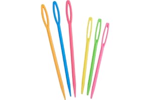 VBS Puntino multicolore, 6 pezzi, ago a mano, cucito, acciaio, utensili da cucito