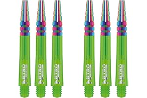 RED DRAGON Nitrotech Ionic Alberi Freccette Aste Freccette Aste - 2 Set per Confezione (6 Alberi Freccette Aste in Totale)