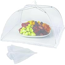 PARENCE Essensglocke 35cm Edelstahl - Schutz Vor Insekten