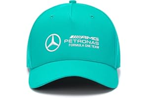 Mercedes AMG Petronas F1 Cap with 3D Team Logo Execution - Ultra Teal - One Size Fits Most