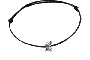 GURJARI JEWELLERS Women's Black Thread with Anklets with oxidised Beads