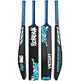 Victory Plastic Cricket Bat Full Size Tennis Bat (34" x4.5" inch) for All Age Group Bat - (Scream/Defender/Play Bold/Off Defender/Skull) Series Bat (Scream)