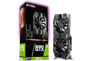 EVGA GeForce GTX 1660 Ti XC ULTRA GAMING, 6GB GDDR6, Dual Fan HDB, Placa de Vídeo 06G-P4-1267-KR