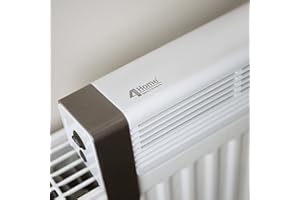 4YourHome Electric Radiator Fan – Low Power Low Noise 12W White