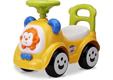 LuvLap Sunny Ride on & Car for Kids with Music & Horn Steering, Push Car for Baby with Backrest, Safety Guard, Under Seat Sto