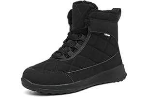 Ulogu Winterschuhe Damen Gefüttert Boots Warm Winterstiefel Outdoor Winter Stiefel