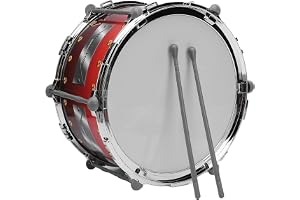 Dpofirs Barnjazztrumleksak med 2 Trumpinnar, ABS-material | Barnslagverkstrumset, pedagogisk musikleksak för pojkar och flickor, rytminlärningsinstrument, lätt att spela leksakstrumma