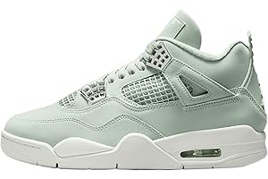 NIKE Baskets rétro Jordan 4 couleur écume de mer/voile/argent métallisé