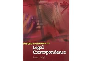 Oxford Handbook of Legal Correspondence
