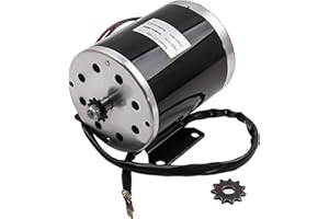 maXpeedingrods 500W DC24V Motor El閏trico Cepillado Con Soporte for Go-kart DIY Scooter E Bike