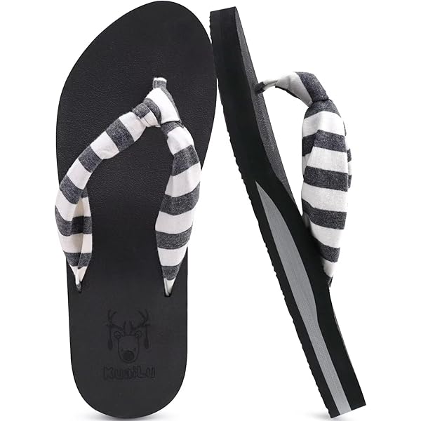 Tong Noir Femme Pantoufles Décontractées Tendance Pour Femme