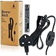 Home Brew Adjustable Power Output Heating Belt + Sticker on Thermometer