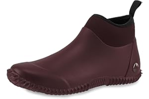Lakeland Active Women's Hayton Fully Waterproof Natural Rubber Neoprene Lined Ankle Boots with Memory Foam Insoles Slip-On Stable Yard Equestrian Shoes