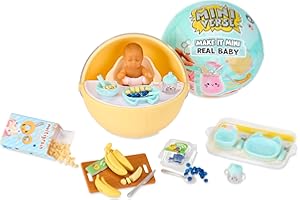 MGA's Miniverse Make It Mini Baby Mini Collectibles - Mystery Blind Packaging, DIY,Food, Bottles, Replica Food, NOT EDIBLE, Collectors, Toy for Girls, Realistic Miniature Baby, Gifts 8+