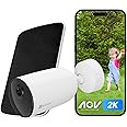 EZVIZ 2K Caméra Surveillance WiFi Extérieure sans Fil avec Panneau Solaire, AOV, Détection de Forme Humain/Véhicule, Vision N