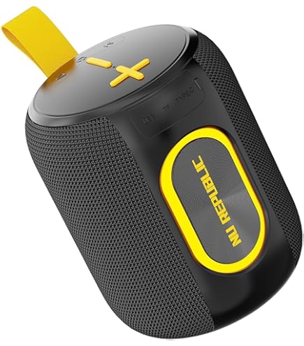 Bluetooth Speakers Crystal Clear Voice Booming Bass and HD Sound