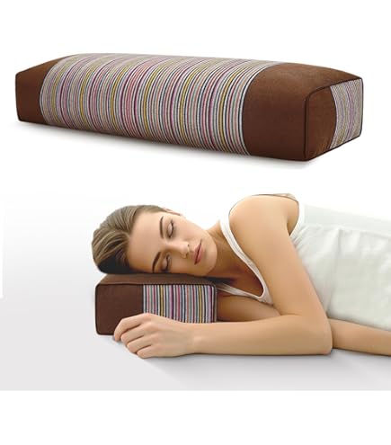 Cuscino Cervicale In Grano Saraceno - Cilindrico Con Federa In Cotone Lavabile - Foto 9