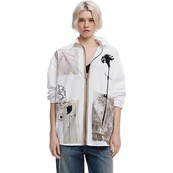 Desigual Donna Poncho, Mantelle & Cappa