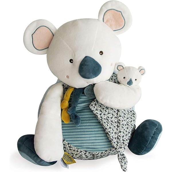 Range Pyjama Ours Baby Nat' - Thème Flocons - 40cm - Doux Et Lavable