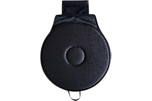 BEAHING Cuscino del Sedile Rotante, seggiolino per Auto Girevole branchi di Rotazione ergonomica Traspirante per Auto con Inserto per Anziani, disabili e in Gravidanza