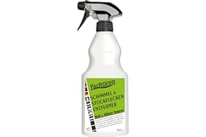 ‎YACHTICON YACHTICON Schimmel & Stockflecken Entferner – Effektive Lösung gegen Flecken und Gerüche auf Boot, Wohnmobil, Zelt, Bad, Polstern, Kunststoff, Textilien