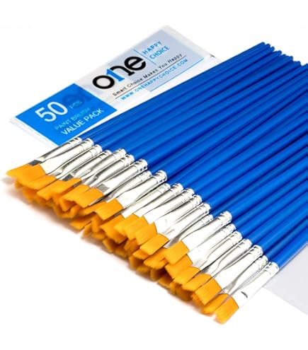 20PCS Paint Brush, 1 Inch Paint Brushes Bulk For Acrylic - View #5