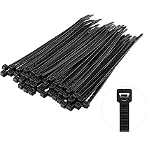 Lot De 100 Serre-câbles Noirs Ou Blancs, Résistants Aux UV
