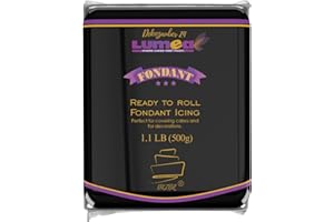 ‎DEKOZAUBER24 Dekozauber24 Premium Fondant schwarz, 500g, glutenfrei, für Torten, Kuchen und Figuren, schwarzes Rollfondant zum Ausrollen für essbare Tortendeko, weich und biegsam, essbar