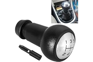 NIYATA Pommeau de Levier de Vitesse de Voiture pour Peugeot 106 107 207 301 307 308 407 408 508 3008 1007, pour CITROEN C2 C3 C4 Picasso, 2403 cn, 5 Vitesses Voiture Pommeaux Levier Vitesse