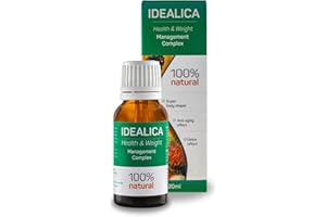 IDEALICA - 100% Natural Diet Drops | Extreme Appetite Suppressant & Weight Loss Support Dietary | Green Tea & Green Coffee Extracts