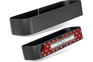 LIEBHEIM Mensola doccia cestino da bagno senza foratura, installazione con nastro adesivo di montaggio o adesivo industriale