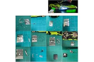 Hosdiy Upgrade Jeu de Lumière avec Télécommande Musique pour (Lamborghini Sián FKP 37) Modèle - LED Éclairage Kit Compatible avec Lego 42115 (Seul Lumière, sans Modèle)
