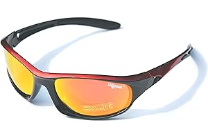 Ladgecom Polarised Sports Sunglasses with Revo Lens and Hard Case