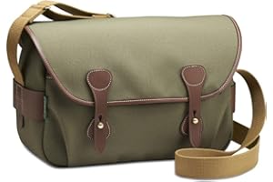 Billingham S4 501648–54 Sac bandoulière FibreNyte Sauge/Chocolat