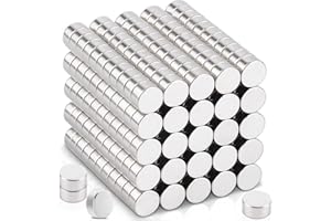 MAGXCENE 280Pezzi Magneti 4x2mm Magneti al Neodimio Calamite Piccole Rotonde Calamite Frigorifero, Mini Calamita Rotondo Calamite Potenti, Magneti Neodimio per Frigo, Lavagne, Porte, Artigianato, Mappe