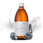 Vitabay Kolloidales Silber 50 PPM - 500 ml Kollodiales-Silber Hochdosiert - Reinheitsstufe 99,99% und abgefüllt in Braunglasf