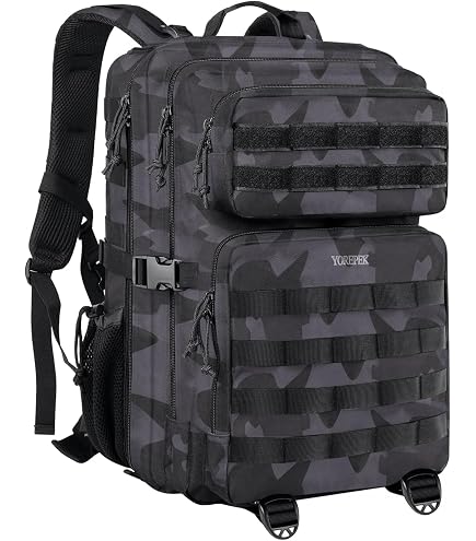 YUANZHOU 50L Taktischer Rucksack – Wasserfestes 900D Oxford, MOLLE-System, Für Outdoor, Camping & Reisen