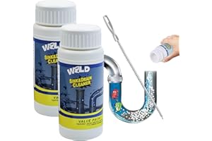 OPEIXSAYKOC 2PC Hochwirksamer Abflussreiniger Schaum für Küche und Bad | Inklusive Reinigungsbürste | Beseitigt Verstopfungen und Gerüche