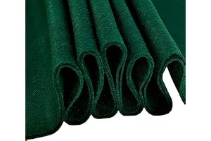 Jtnohx Filt, 1,4 mm tjock pysselfilt, 90 x 90 cm filttyg, mjuk färg filt för konst- och hantverksprojekt
