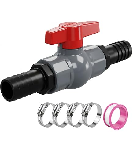 Valvola a 3 vie per tubo da giardino, connettore in PE, collettore per tubi, raccordi per tubi dell'acqua resistenti, 20 mm/25 mm/32 mm/40 mm/50 mm