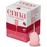 enna Cycle Original &ndash; 1 Menstrual Cup, Size L | Fabricada en Espa&ntilde;a | Reutilizable | Silicona m&eacute;dica | 33 ml de capacidad | U