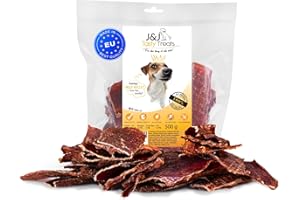 Premium Beef Gullet Flat For Dogs - 500g Highest Welfare Grade - Whole Natural Dried Healthy Snack Chew Treats by J&J Tasty Treats (500g)