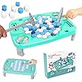 TERRIFI Penguin Ice Rescue Game, 63PCS Ice Breaker Board Game Toy, Save Penguin on Ice for Kids and Adults, Fun Family Game for Children Ages 4-8, Engaging Penguin Trap Activity